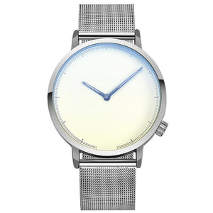 Classic Gold Quartz Wristwatches Mens Watch