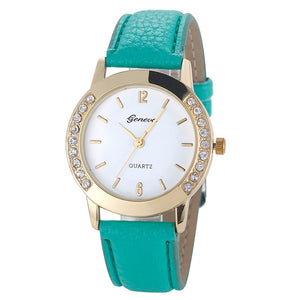 Reloj Mujer 2018 Geneva Fashion Classic Women Watch